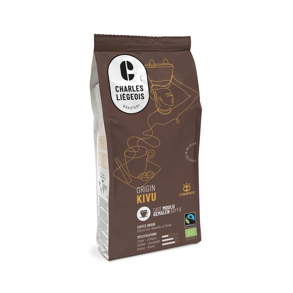 Cafe Kivu Moulu 250gr Cafe Liegeois