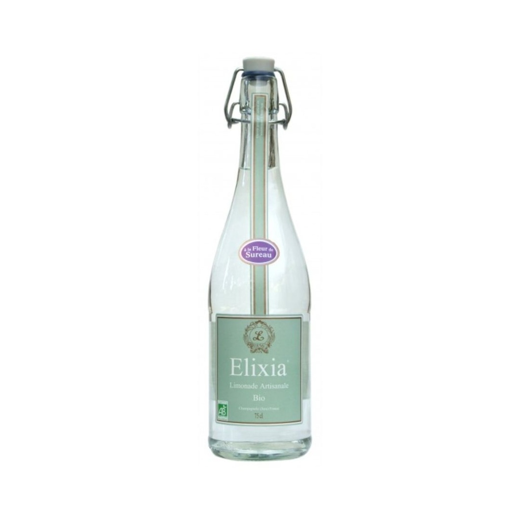 Limonade Artisanale Fleur de Sureau 75cl Elixia