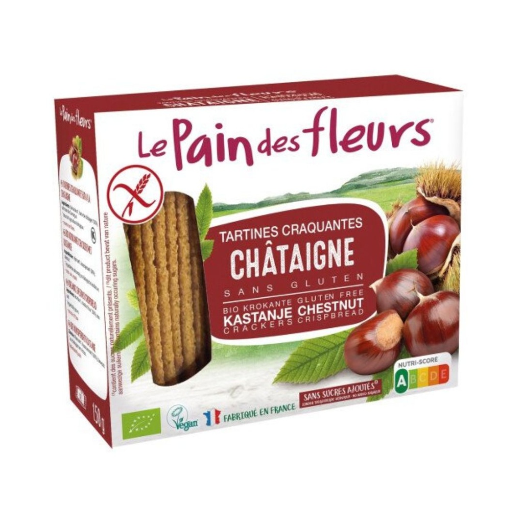 Tartines Châtaigne 150g Le Pain des Fleurs
