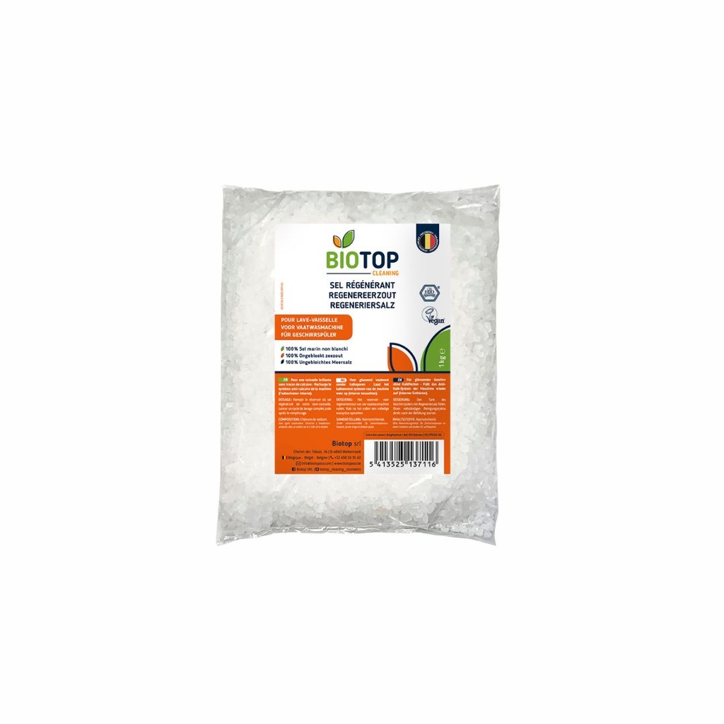 Sel régénérant 1kg BioTop