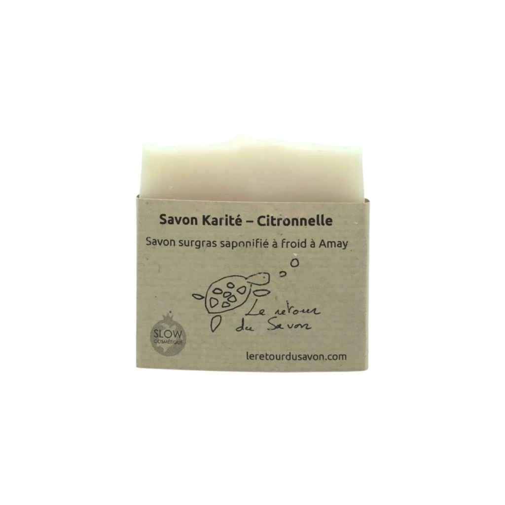 Savon karité citronnelle vrac Le retour du savon