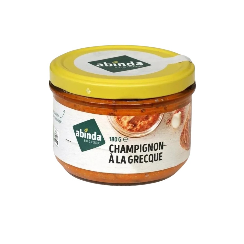 Champignons Grecque 180g Abinda