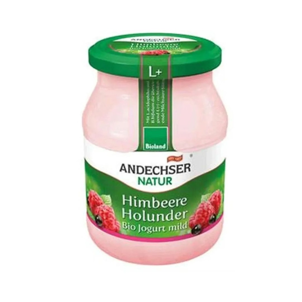 Yaourt Framboise Sureau 500gr Andechser