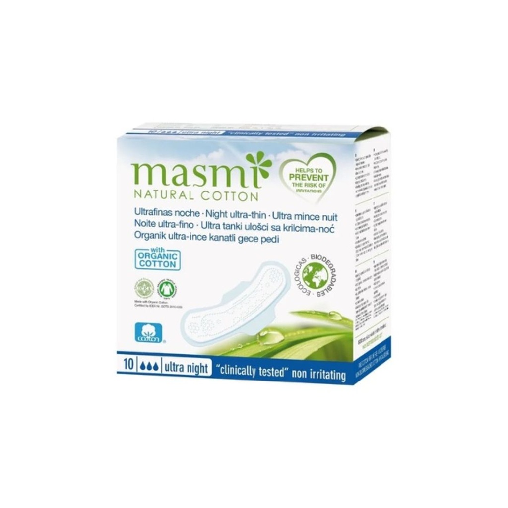 Serviettes Nuit 10pc Masmi