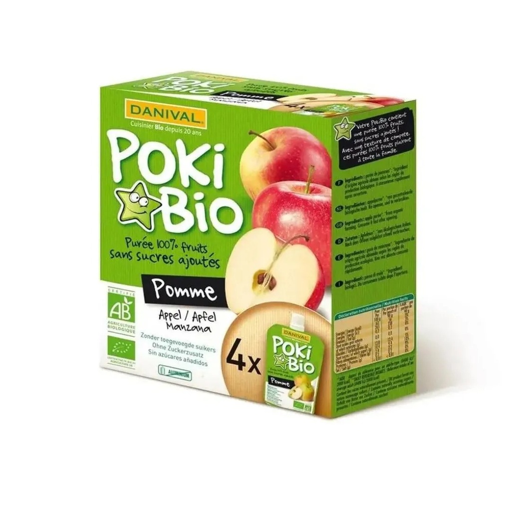 Poki Pomme 4x90gr Danival