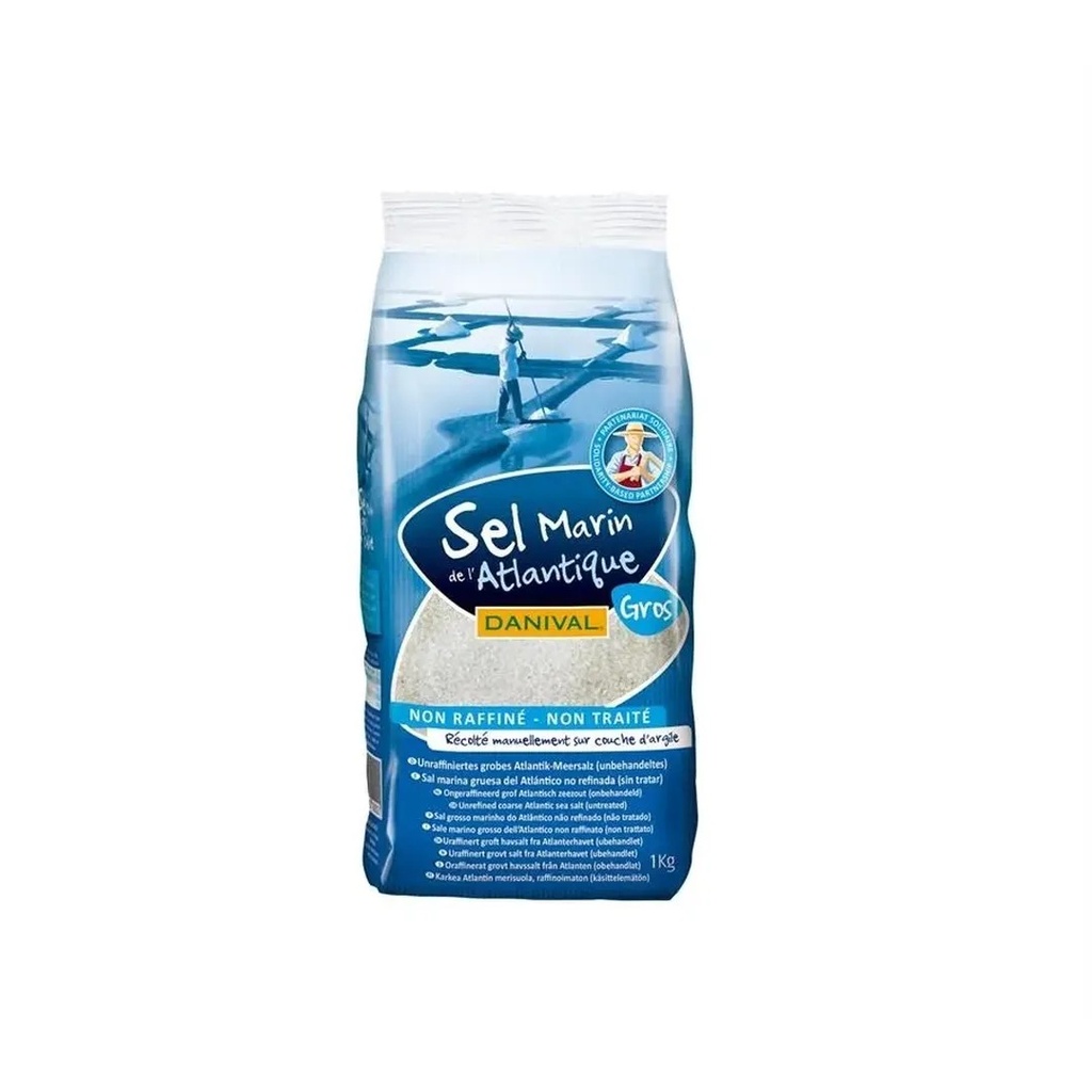 Sel Marin Atlantique Gros 1kg Danival
