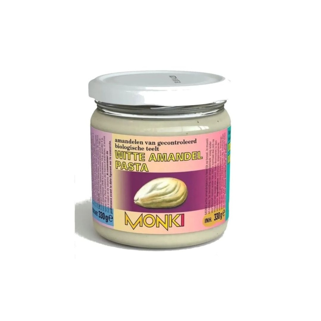 Creme Amandes Blanches Sans Sel 330gr Monki
