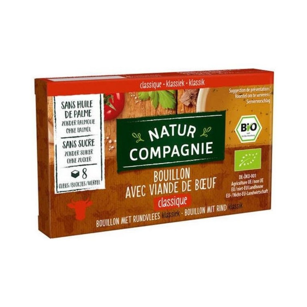 Bouillon Boeuf 8pc Natur et Compagnie