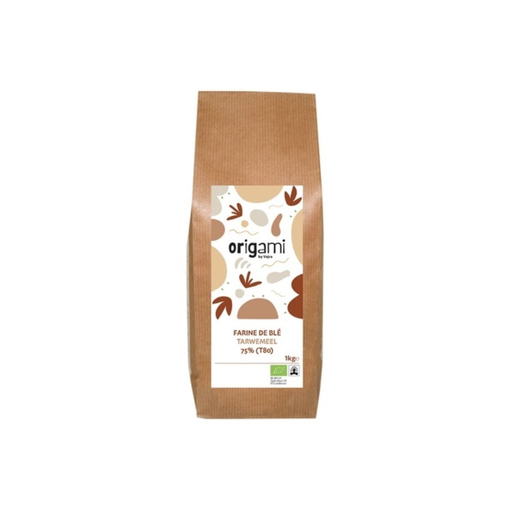 Farine Blé 75% 1kg Vajra
