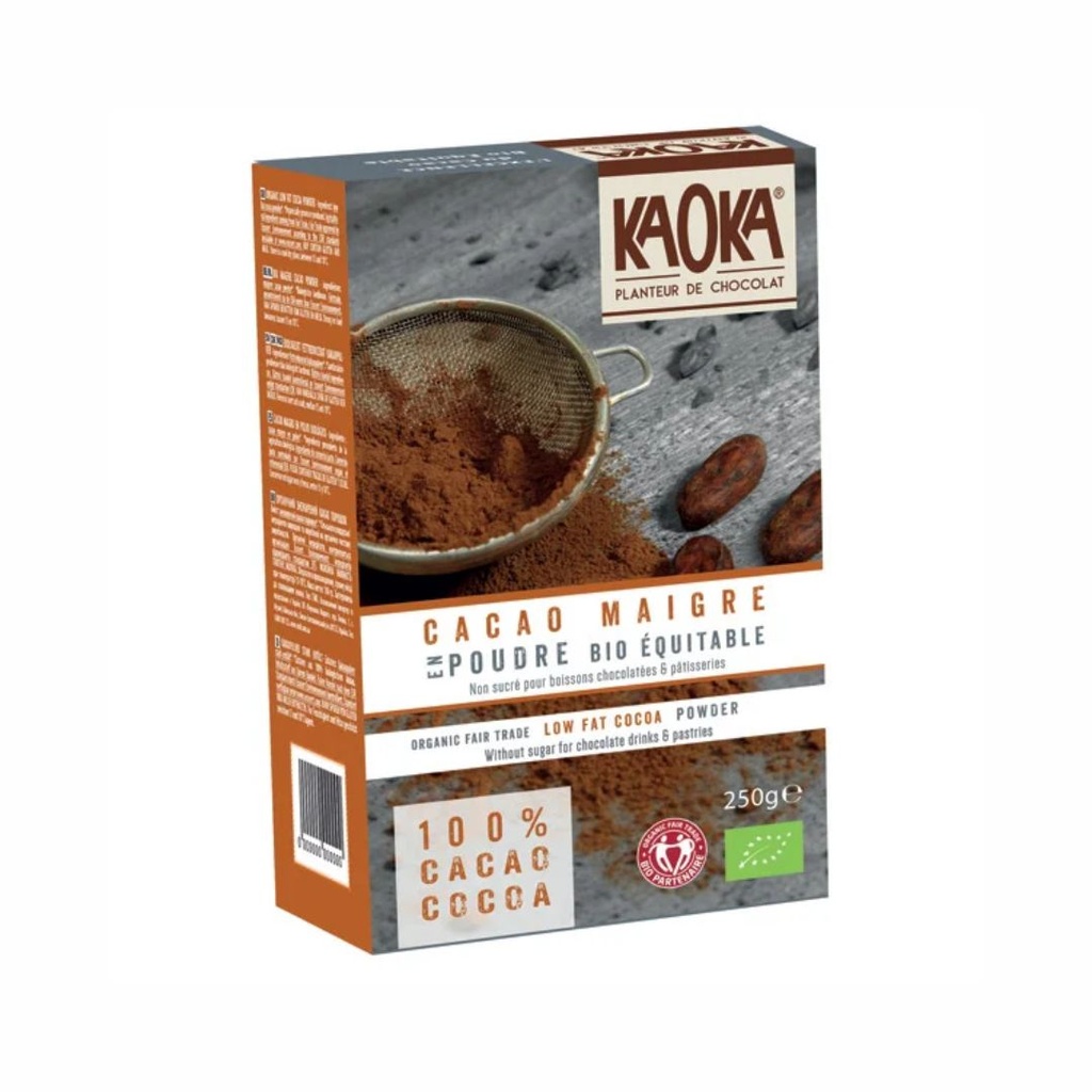 Cacao maigre 250gr Kaoka