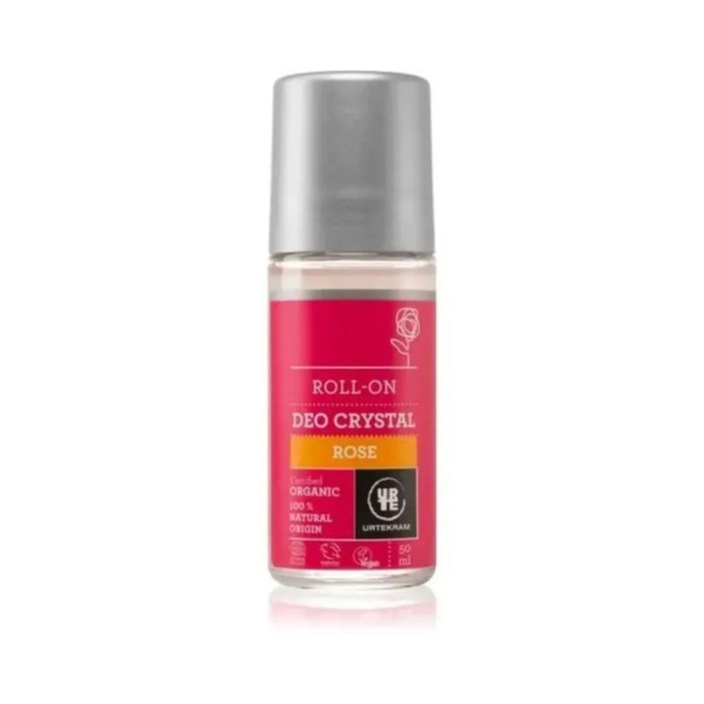 Deo Roll-On Rose 50ml Urtekram