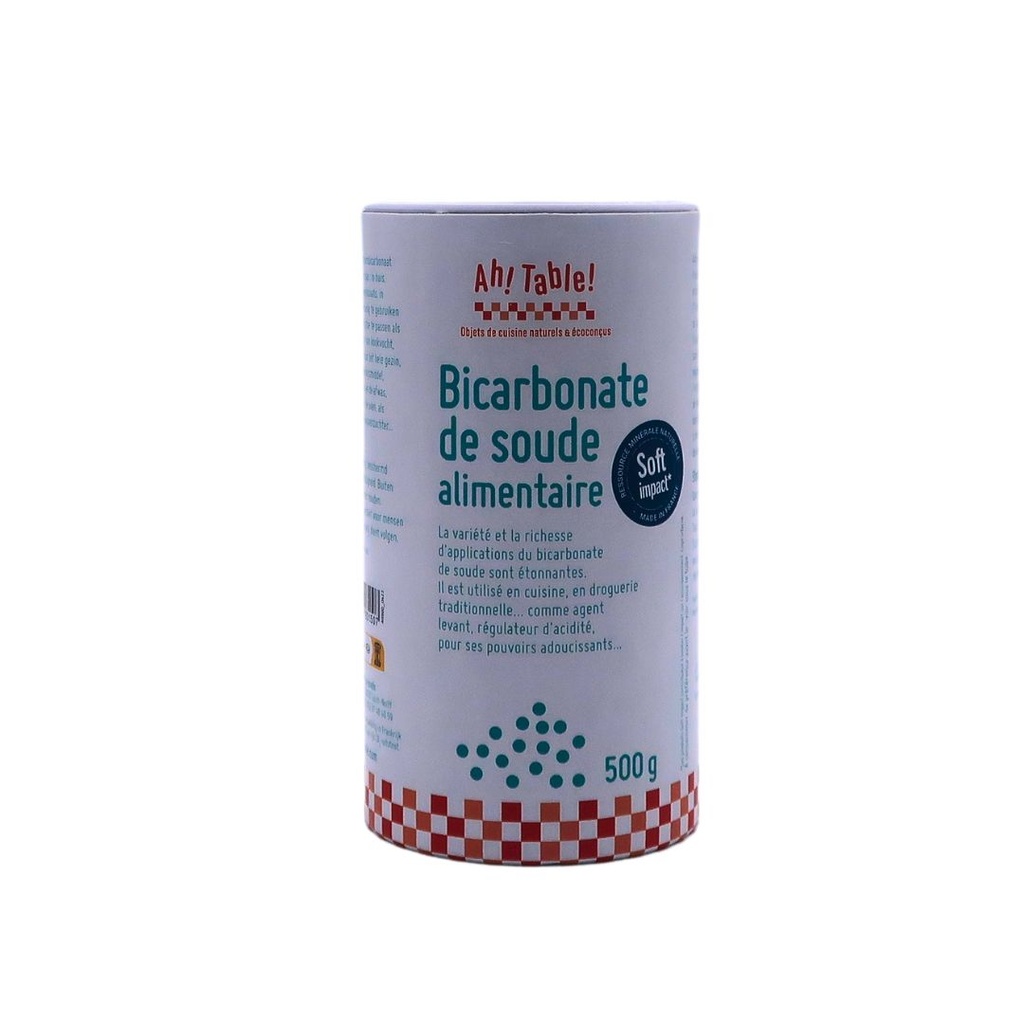 Bicarbonate de soude alimentaire Ah Table 500gr