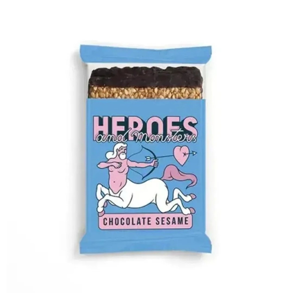 Croquant Sésame Chocolat 45g Heroes et Monsters