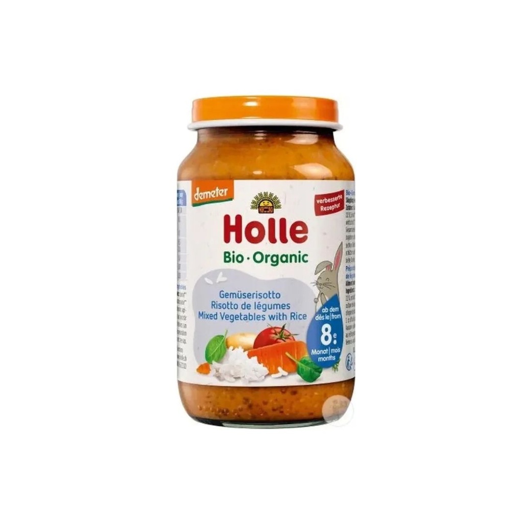 Puree Melange Legumes Riz 220g Holle