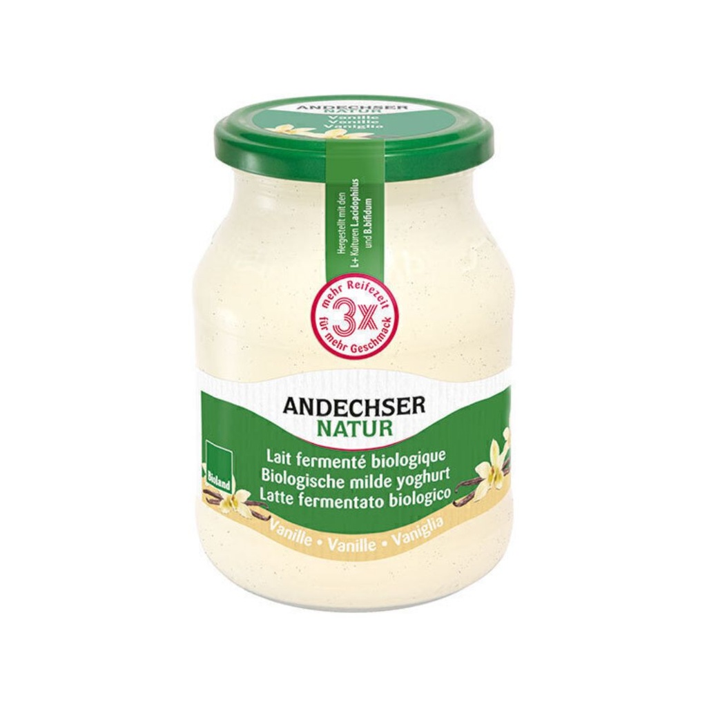 Yaourt Vanille 500gr Andechser