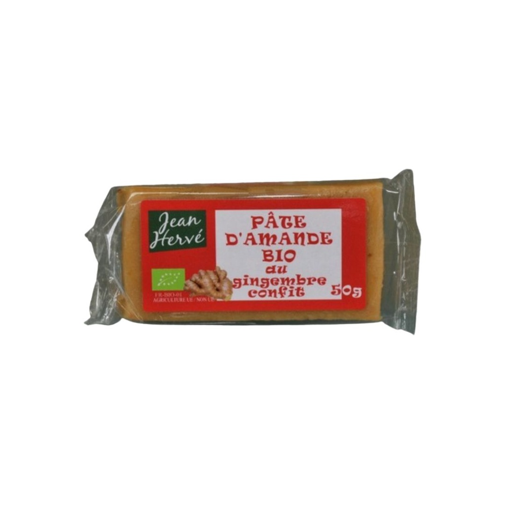 Massepain Gingembre 50gr Jean Herve