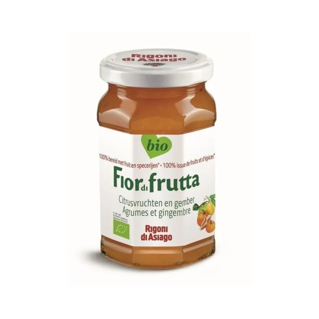 Confiture Agrumes Gingembre 260gr FiorDiFrutta