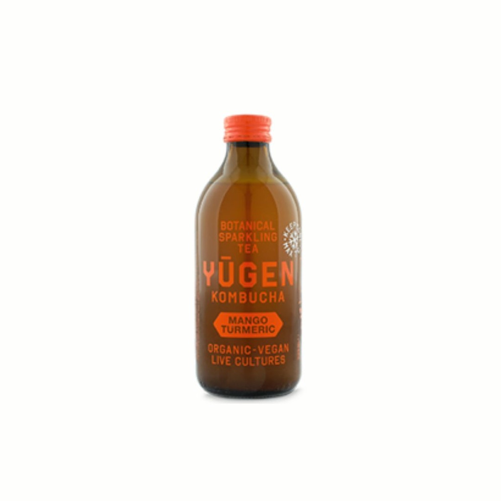 Kombucha Mangue Curcuma 325 ml Yugen 