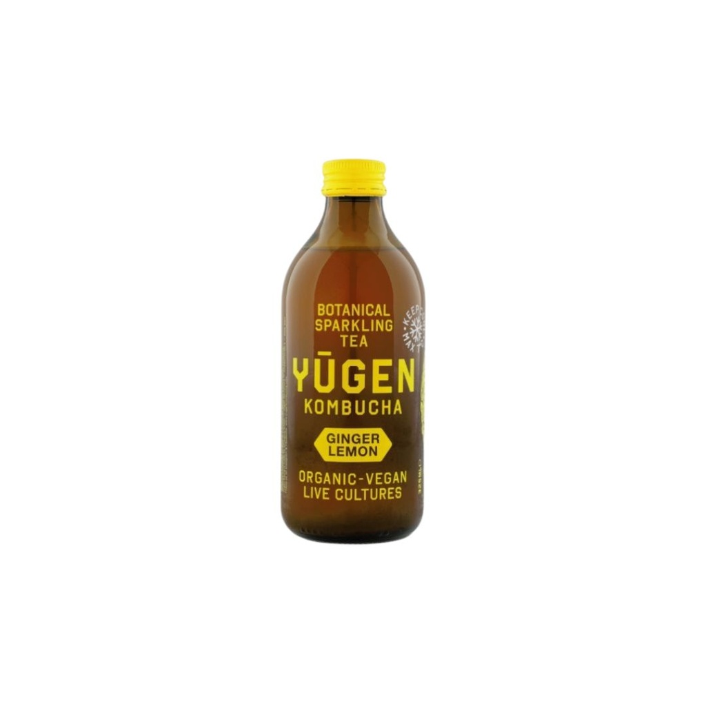 Kombucha Gingembre Citron 325 ml Yugen 