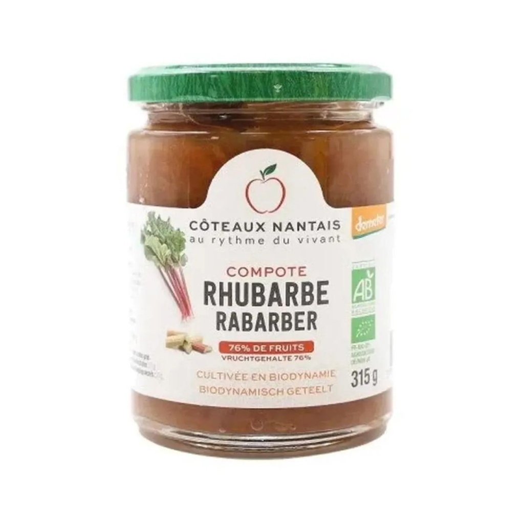 Compote de Rhubarbe 315g Coteaux Nantais