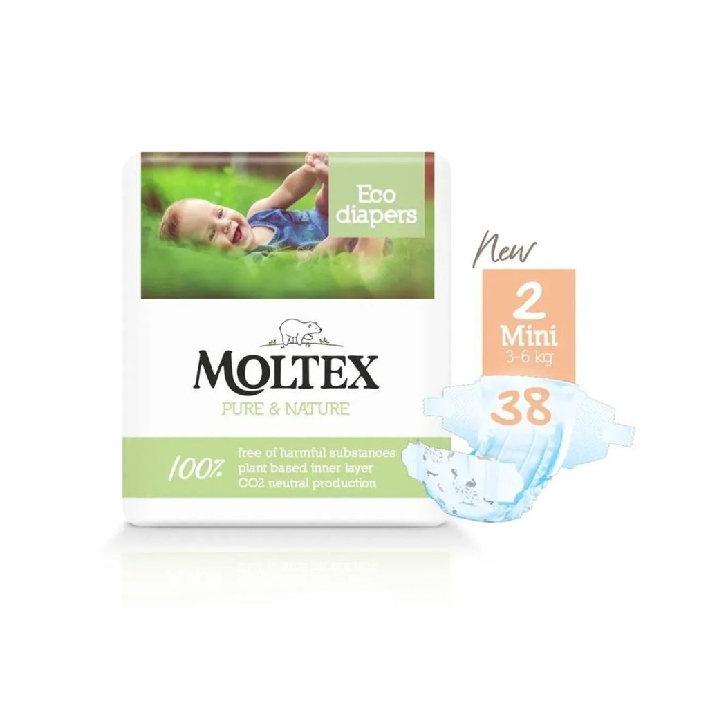 Moltex Couche MINI (4x38st/3-6 kg/Nr2)