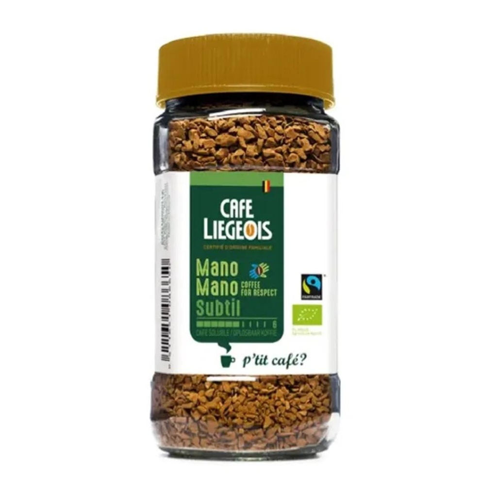 Cafe Lyophilise Pur Arabica 100gr Mano Mano