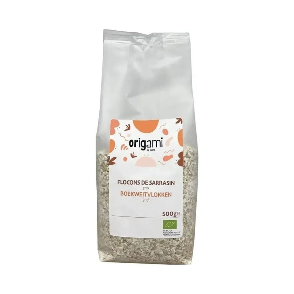 Flocons de Sarrasin Gros 500gr Vajra