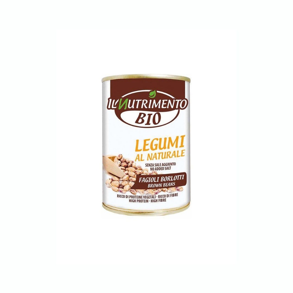 Borlotti Haricots Bruns 400gr Il Nutrimento