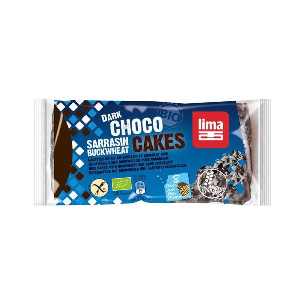 Galette de Riz Sarrasin Chocolat 90gr Lima