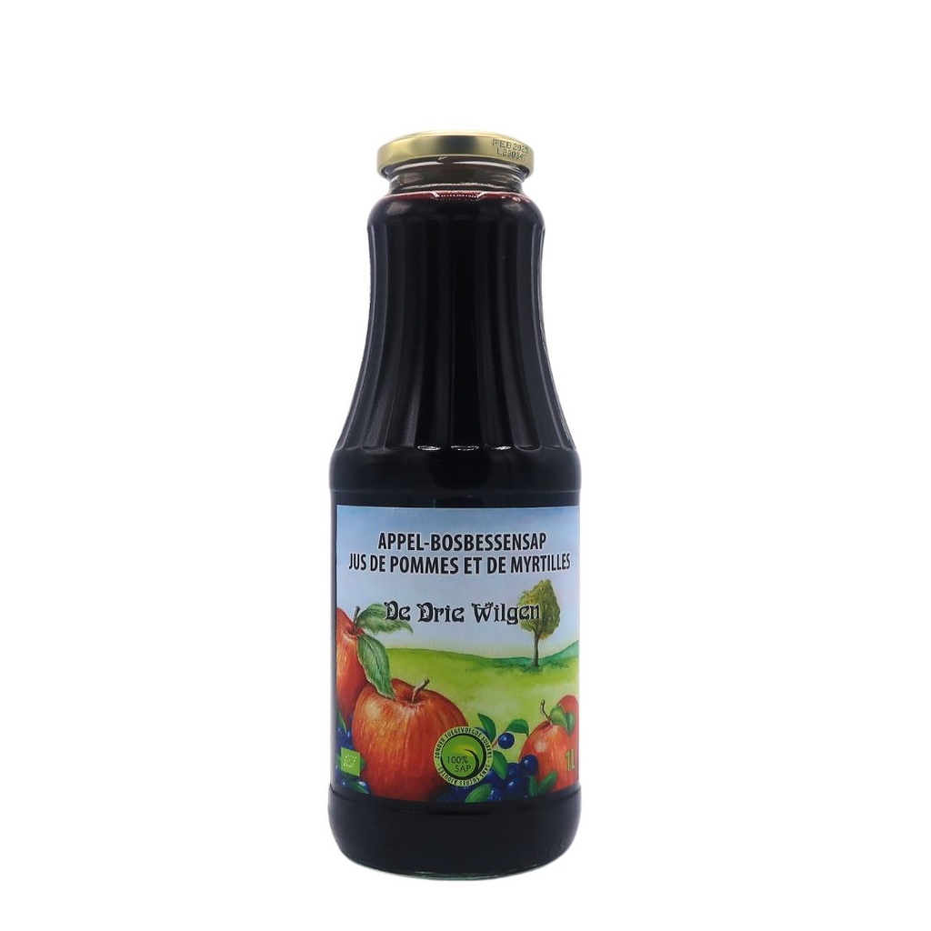 Jus Pomme Myrtille 1L De Drie Wilgen