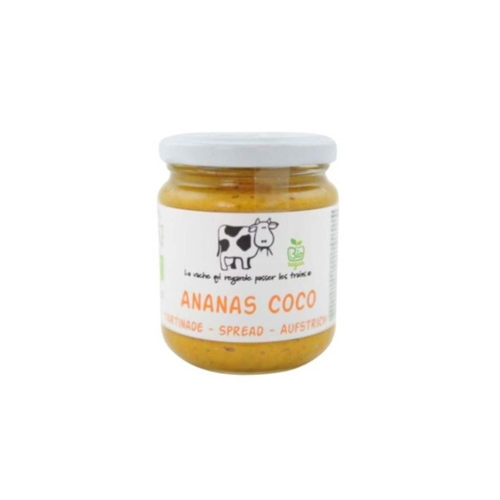 Tartinade Ananas Coco 200ml La Vache