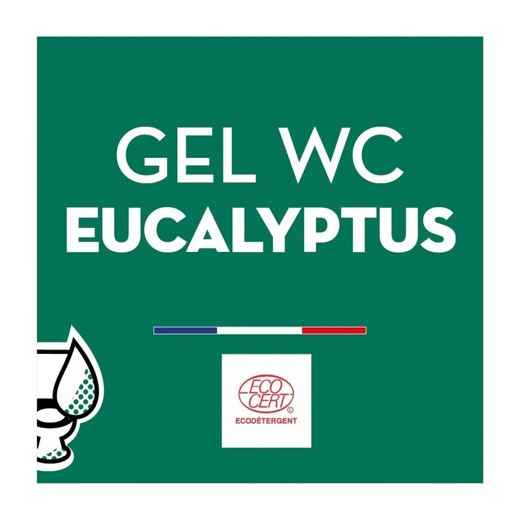 013 - Vrac Gel WC Eucalyptus Jean Bouteille L