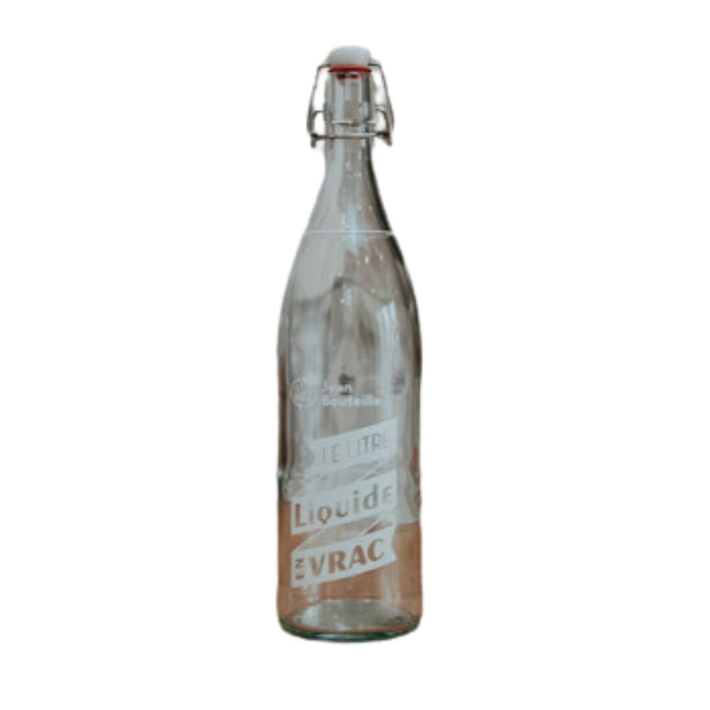 Bouteille réutilisable verre 500mL Jean Bouteille
