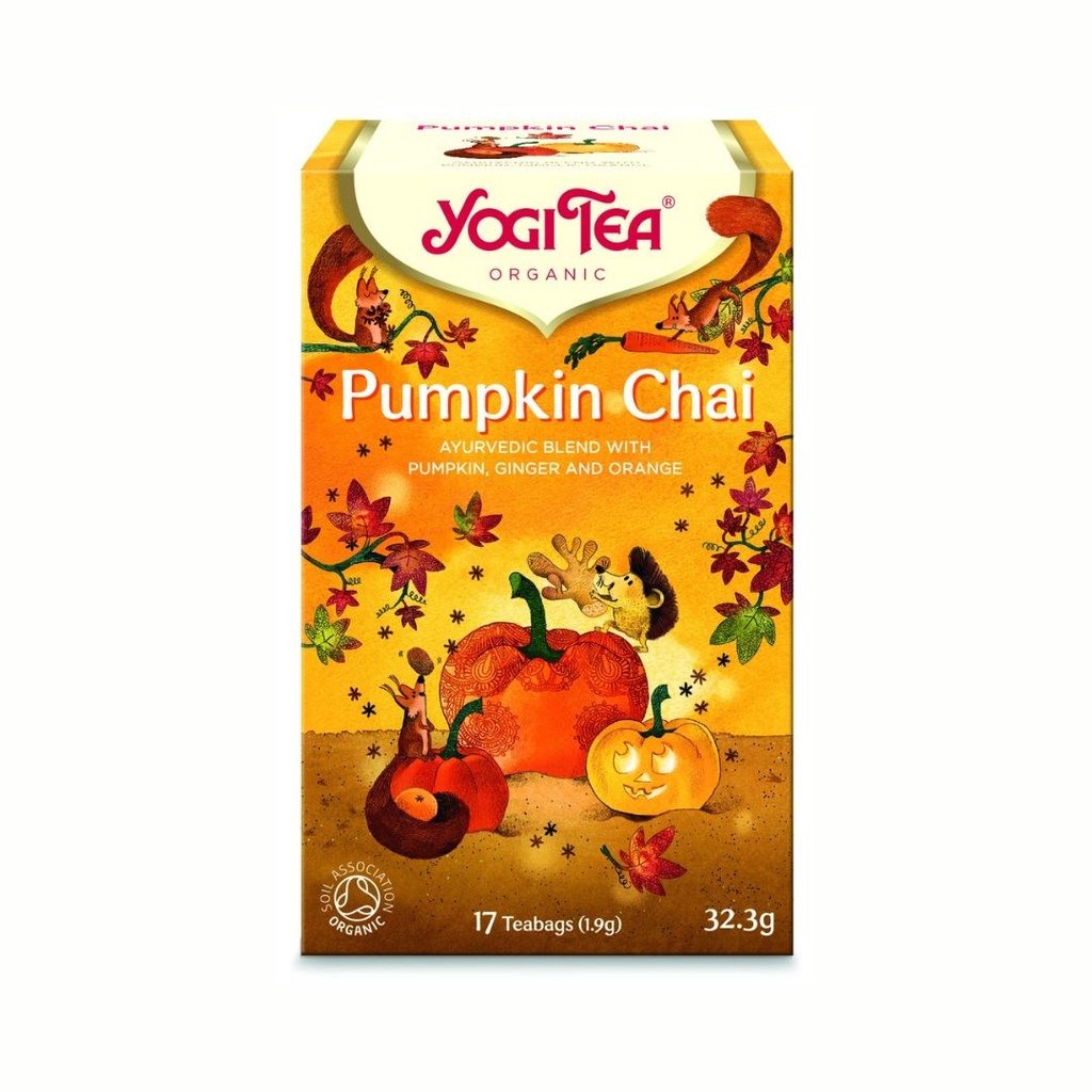 The Pumpkin Chai 17pc Yogi Tea