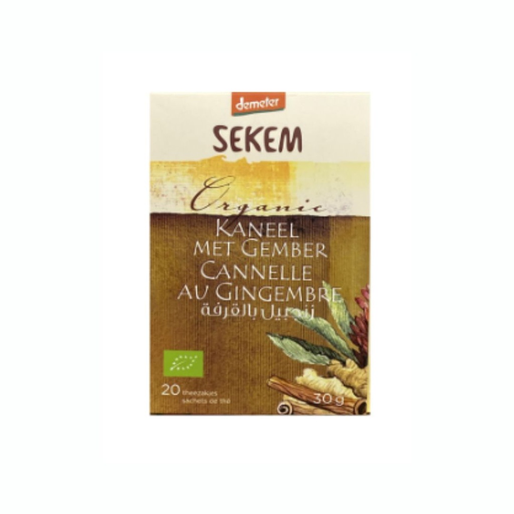Cannelle Gingembre 20pc Sekem
