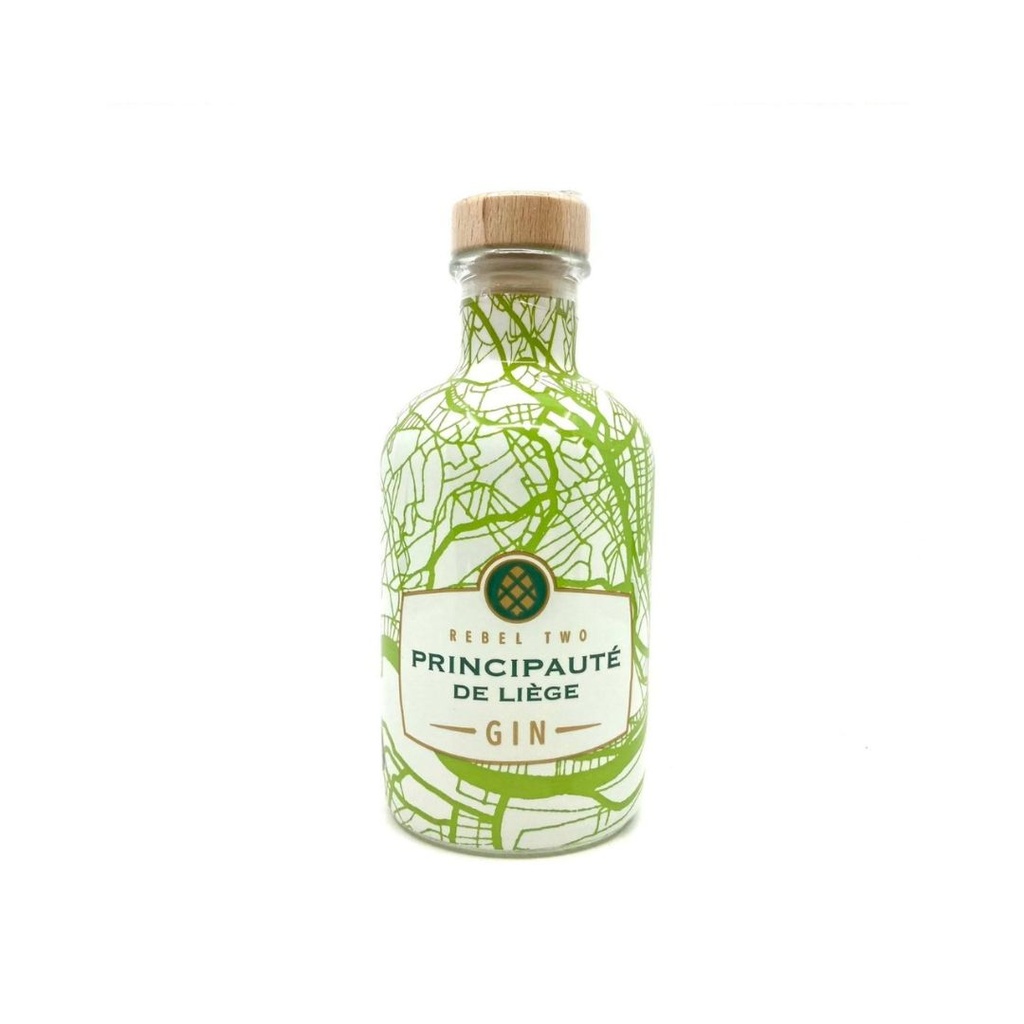 Gin Rebel Two Citron Caviar 50cl Principauté de Liège