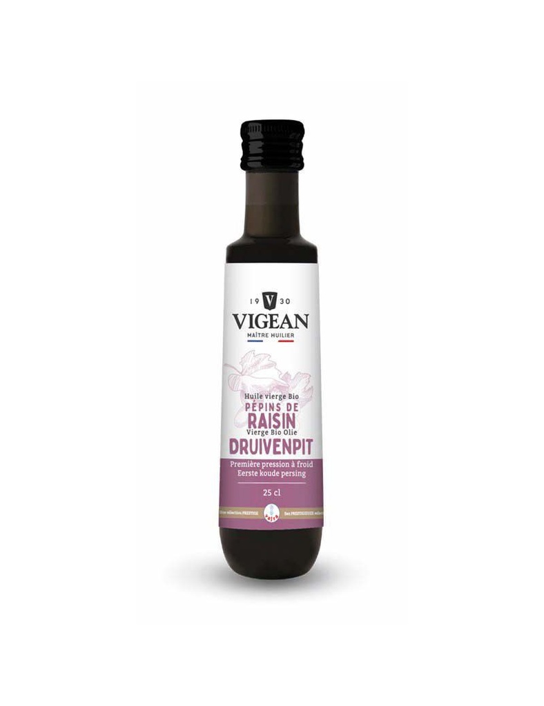 Huile Pépins de Raisin 250ml Vigean