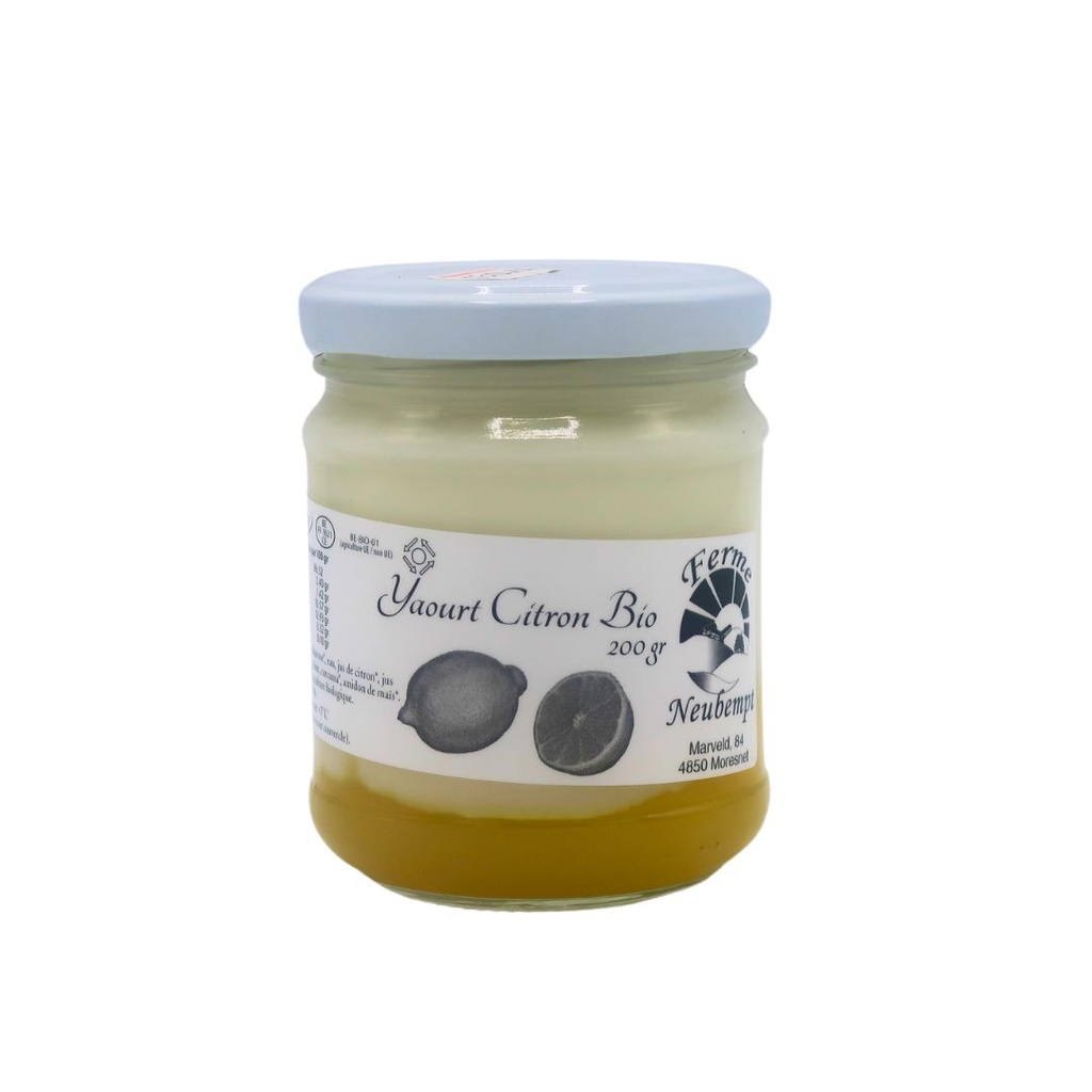 Yaourt Citron 200gr Ferme Neubempt