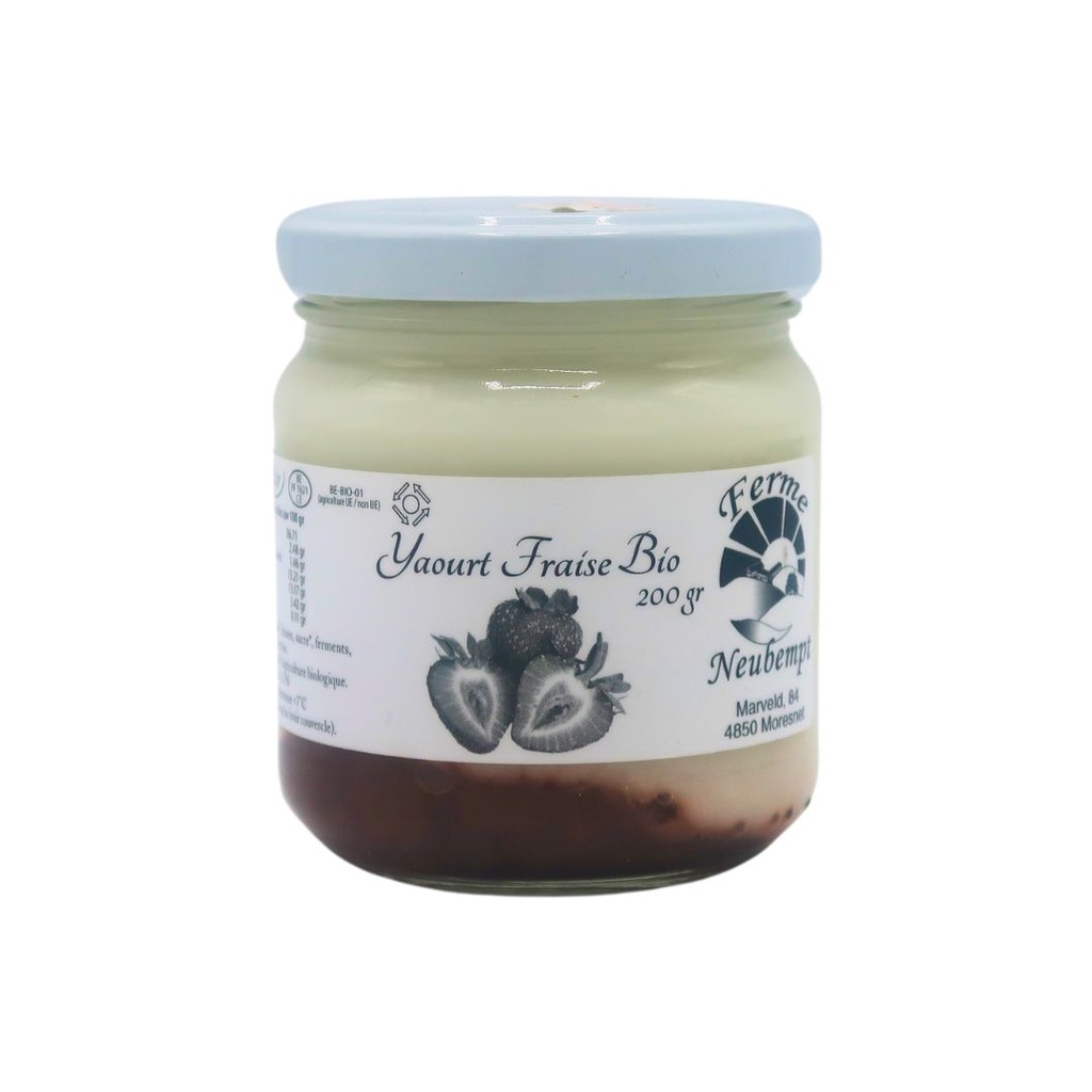 Yaourt Fraise 200gr Ferme Neubempt