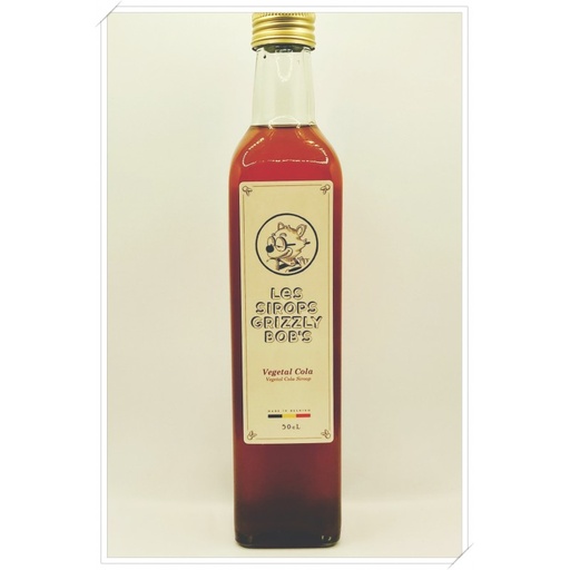 Sirop Cola 50cl les Sirops Grizzly Bob's
