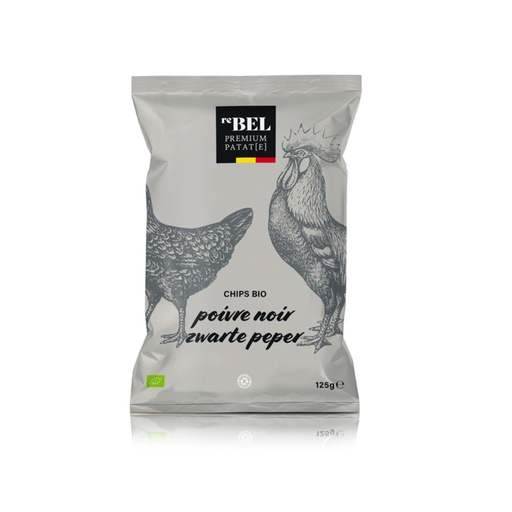Chips Poivre Noir 125gr Rebel