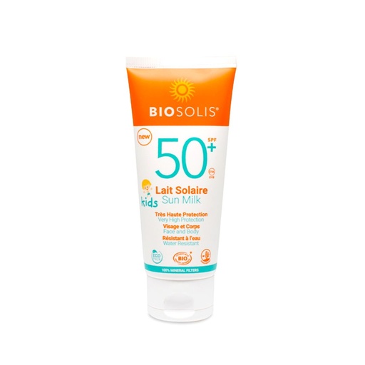 Lait Solaire SPF50+ Kids 100ml Biosolis