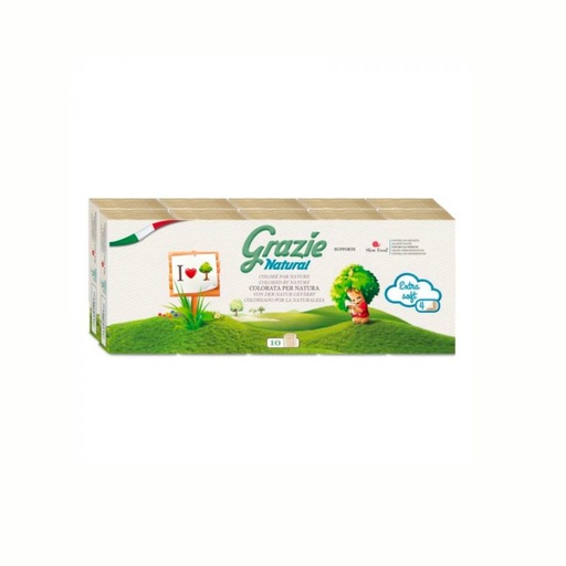 Mouchoir de Poche 10pc Grazie