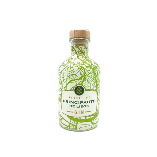 Gin Rebel Two Citron Caviar 50cl Principauté de Liège