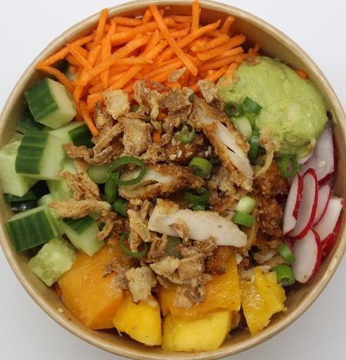 Poulet Pané Poke Bowl FB Aywaille 400gr