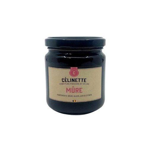 Confiture de Mûre 230gr Célinette