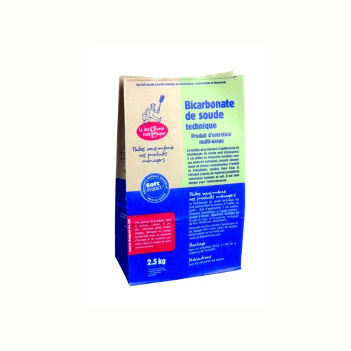 Bicarbonate de Soude 2,5kg La Droguerie Ecologique