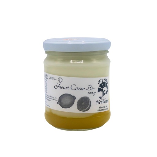 Yaourt Citron 200gr Ferme Neubempt