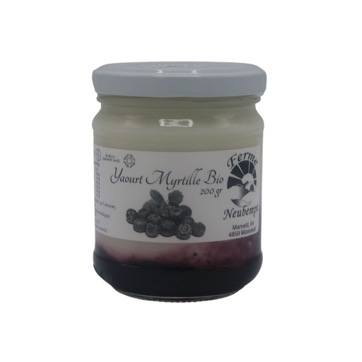 Yaourt Myrtille 200gr Ferme Neubempt