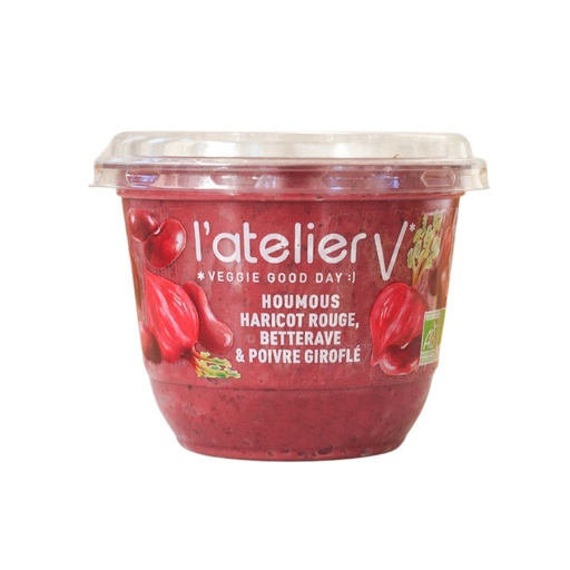 Houmous Haricot Betterave 150g L'Atelier V